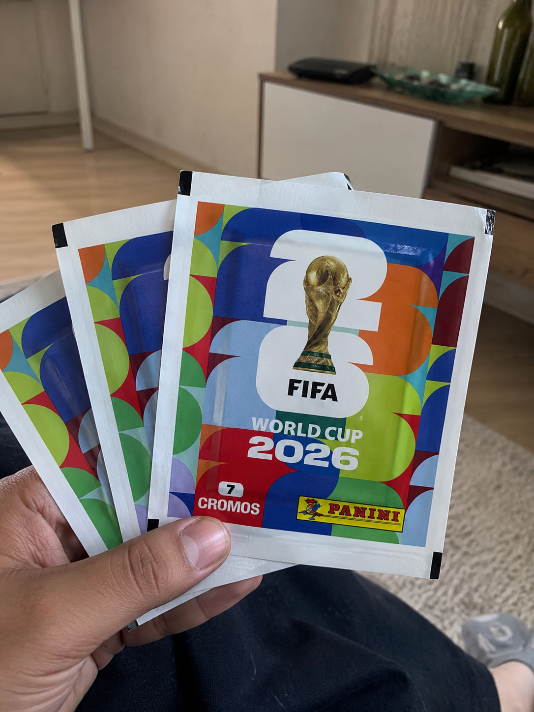 Kit Com 10 Envelopes (70 Cromos) - Copa Do Mundo Fifa 2026